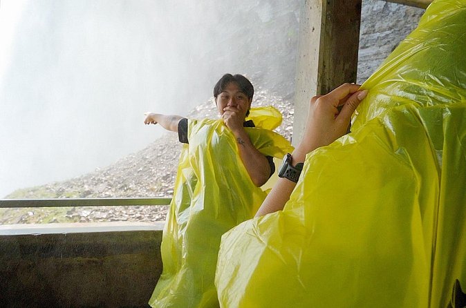 Niagara Falls Tour With Journey Behind the Falls & Boat Cruise - Taking the Hornblower into the mist