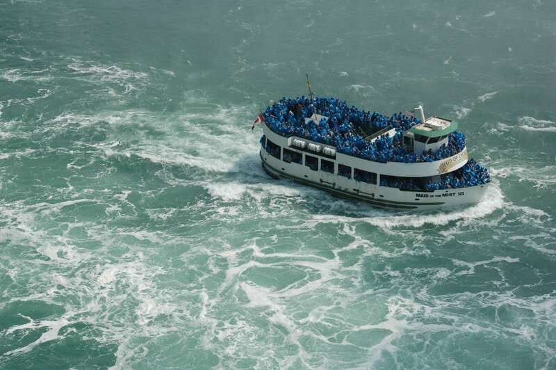 Niagara Falls: US & Canada Full-Day Tour & Lunch - Cave of the Winds puts the American Falls at your feet