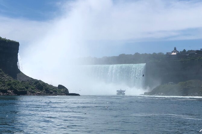 Niagara Falls VIP Private SUV Tour: Helicopter & Boat included - The Hornblower boat cruise under the falls