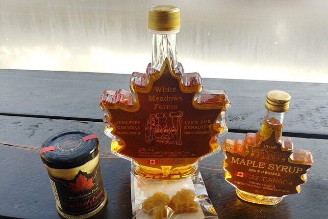 Niagara Falls with Maple & Wine from Toronto. Local Experience - White Meadows Farms and the maple syrup lesson