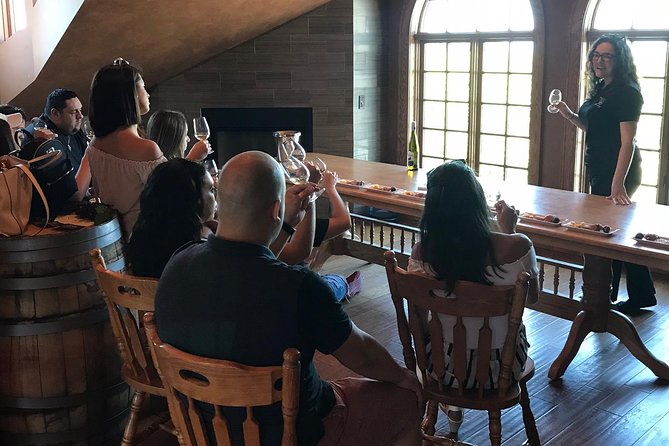 Niagara-On-The-Lake Guided Wine and Charcuterie Full-Day Tour - Konzelmann Estate: lakefront setting and the food pairing