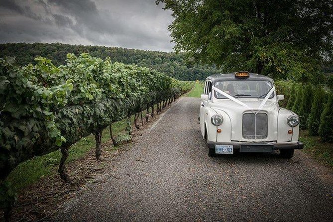 Niagara-on-the-Lake Wine Tour with Lunch -Private Tour in Classic English Cab - The black cab is fun, but not luxurious
