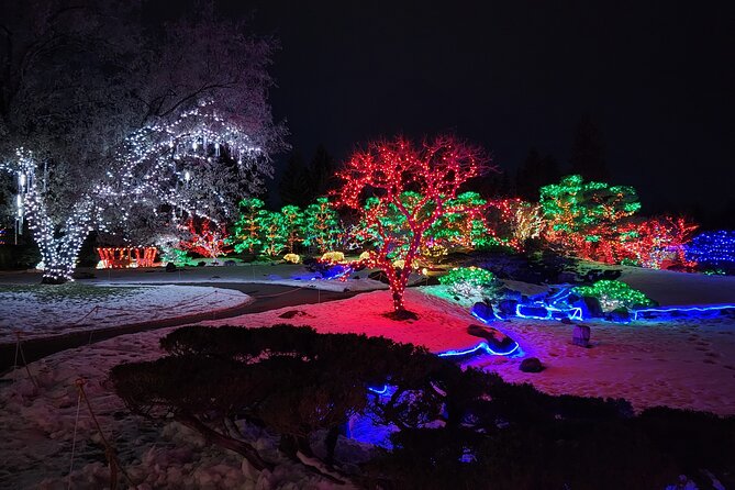 Nikka Yuko Japanese Garden Winter Light Festival - Who will enjoy this light festival most