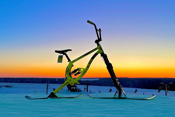 Official SkiByk Rentals in Banff & The Canadian Rockies - What ski biking at Sunshine Village is really like