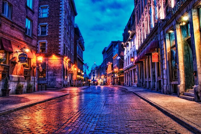 Old Montreal at Twilight Walking Tour Semi-Private - Rue de la Commune and the walk toward the Old Port