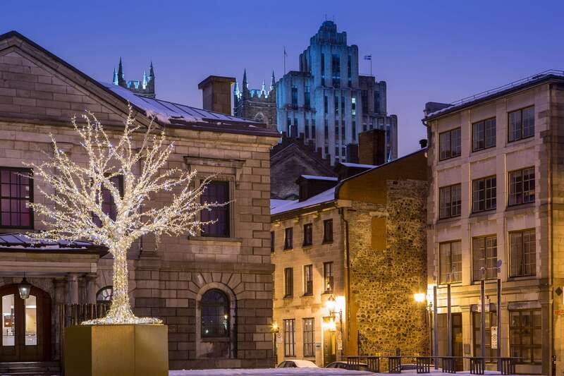Old Montréal Small-Group Christmas Tour - A winter walk from Victoria Square to Bonsecours Market