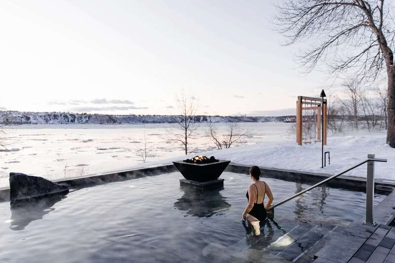 Old Quebec: Nordic Spa Thermal Experience - Saunas, steam, and the hot-cold cycle