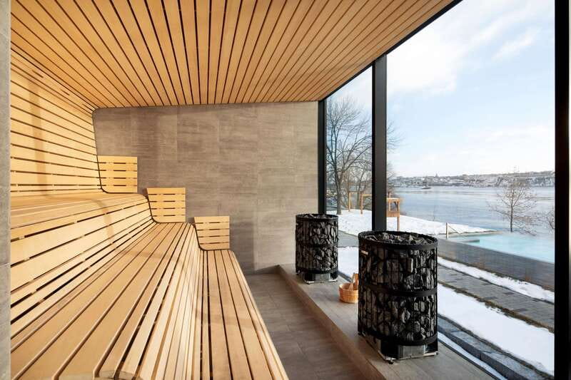 Old Quebec: Nordic Spa Thermal Experience - Fireplaces and quiet rooms for slowing down