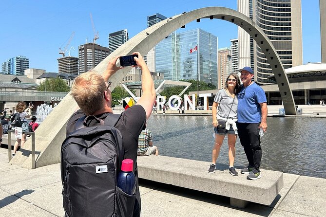 Old Town Toronto Highlights 3 Hour Walking Tour | Gratuity-Based - Berczy Park and the Flatiron Building: a lively start