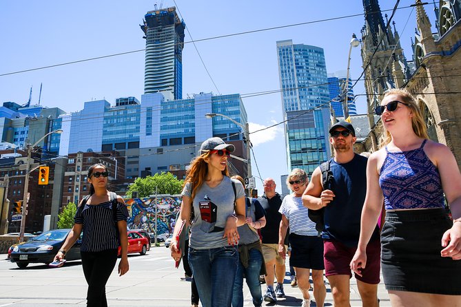 Old Town Toronto History Walking Tour - The modern commercial center at Yonge-Dundas Square