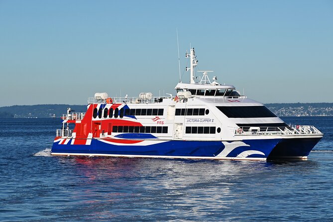 One-Way High-Speed Passenger Ferry: Victoria, BC to Seattle, WA - Key points at a glance