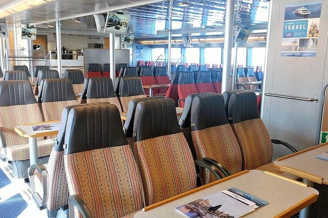 One-Way High-Speed Passenger Ferry: Victoria, BC to Seattle, WA - Three hours through Gulf Islands and Puget Sound