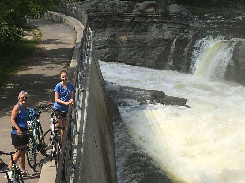 Ottawa 200th Anniversary Guided Bike Tour - The Dominion Arboretum slows the ride down