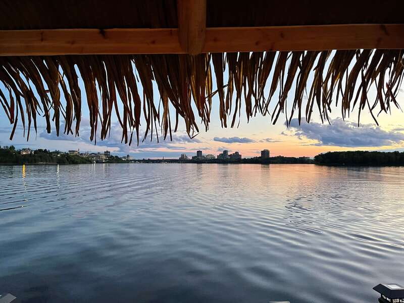 Ottawa: Floating Tiki Bar Cruise on the Ottawa River - A boat made for groups and celebrations