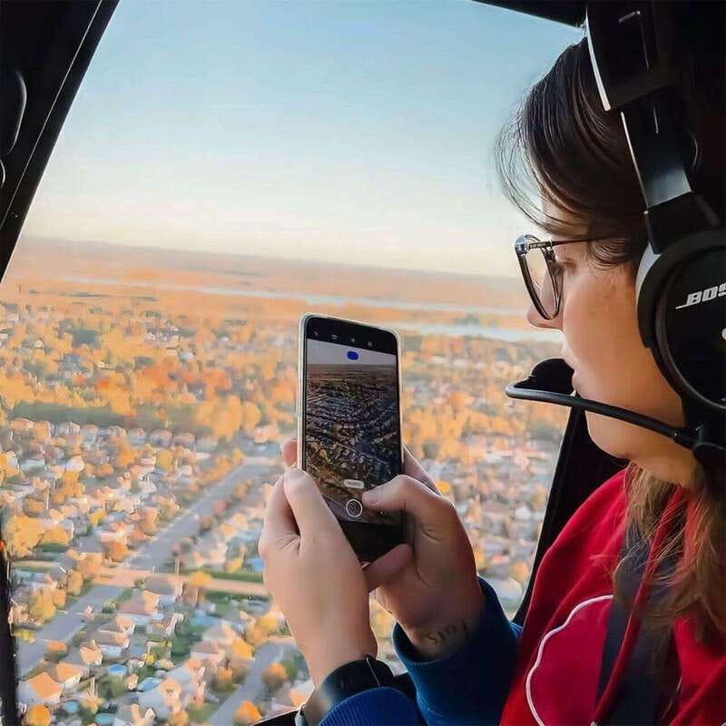 Ottawa: Helicopter Ride with Live Commentary - Taking off from 1717 Rue Arthur-Fecteau