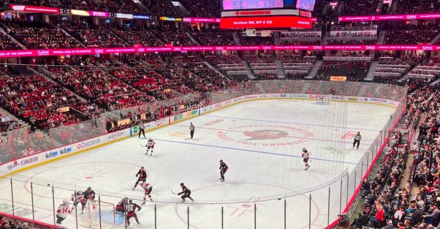 Ottawa: Ottawa Senators Ice Hockey Game Ticket - Finding your seat and reading the view