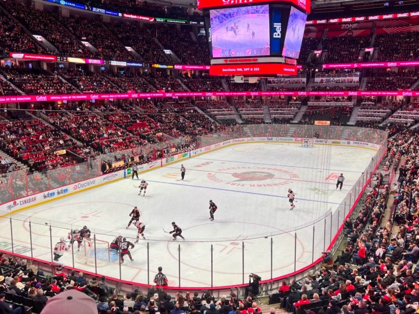 Ottawa: Ottawa Senators Ice Hockey Game Ticket - Concessions, merchandise, and the real cost