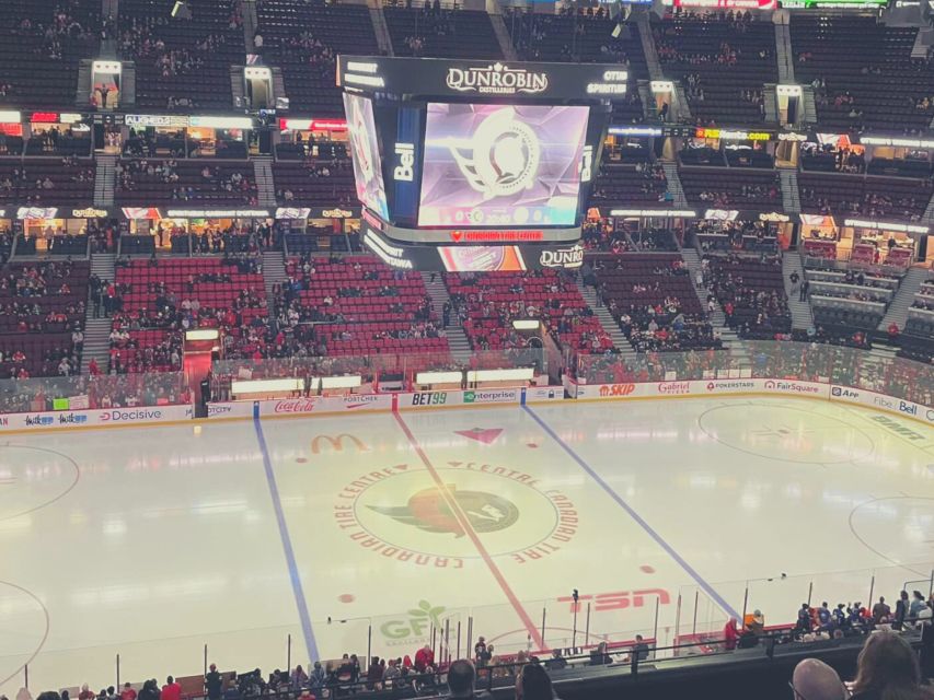 Ottawa: Ottawa Senators Ice Hockey Game Ticket - Arriving at Canadian Tire Centre with a phone ticket