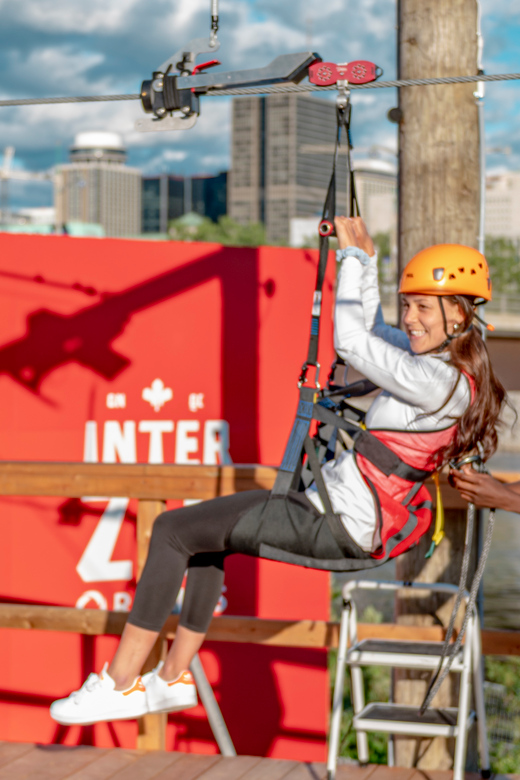 Ottawa: River Zipline Adventure - Flying 120 feet above the Ottawa River