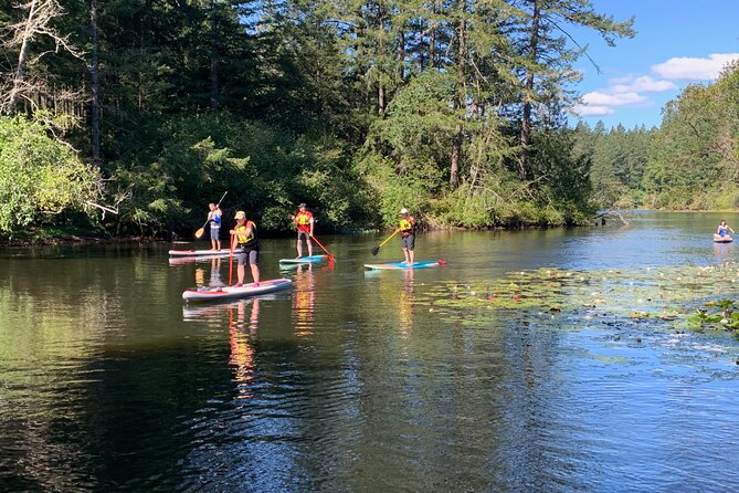 Paddling Thetis Lake - Starting at Lower Thetis Lake Trail