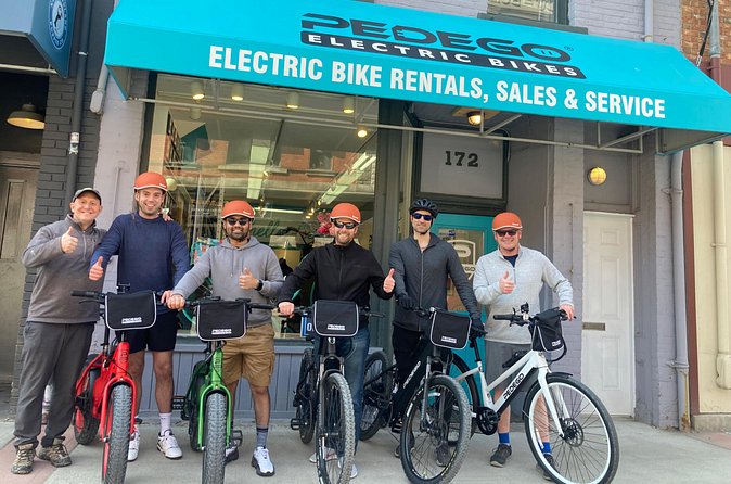 Pedego eBike Rental - Bannerman Park and the Return Through Town