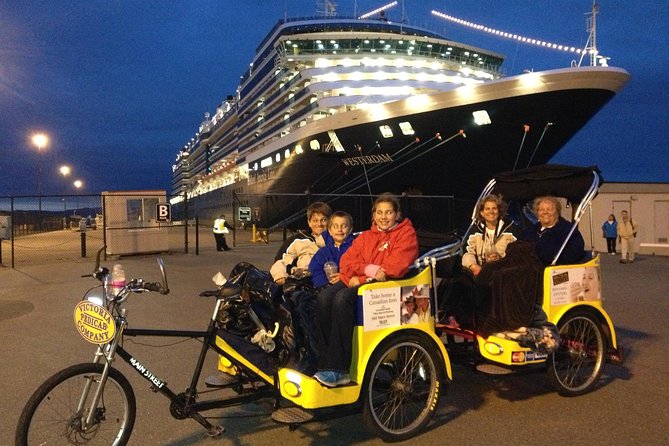 Pedicab Tour of Victoria from Cruise Ship Terminal - Key points at a glance