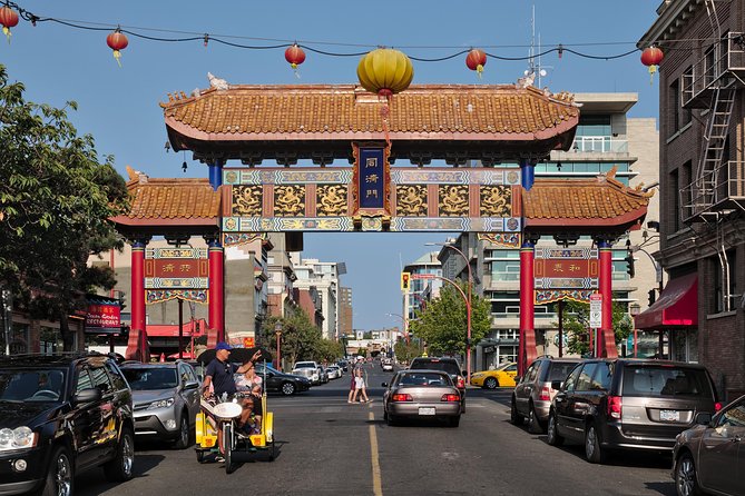 Pedicab Tour of Victoria from Cruise Ship Terminal - Old Town beyond the main shopping streets
