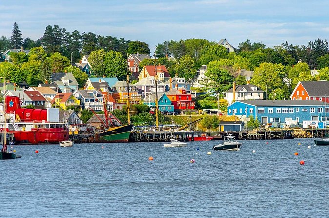 Peggy's Cove, Mohane Bay and Lunenburg 5hrs private tour. - Mahone Bay and the three-church photograph