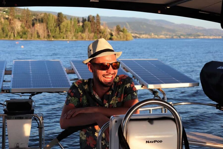 Penticton Okanagan Lake: Sailing Tour - Learning to sail without needing experience