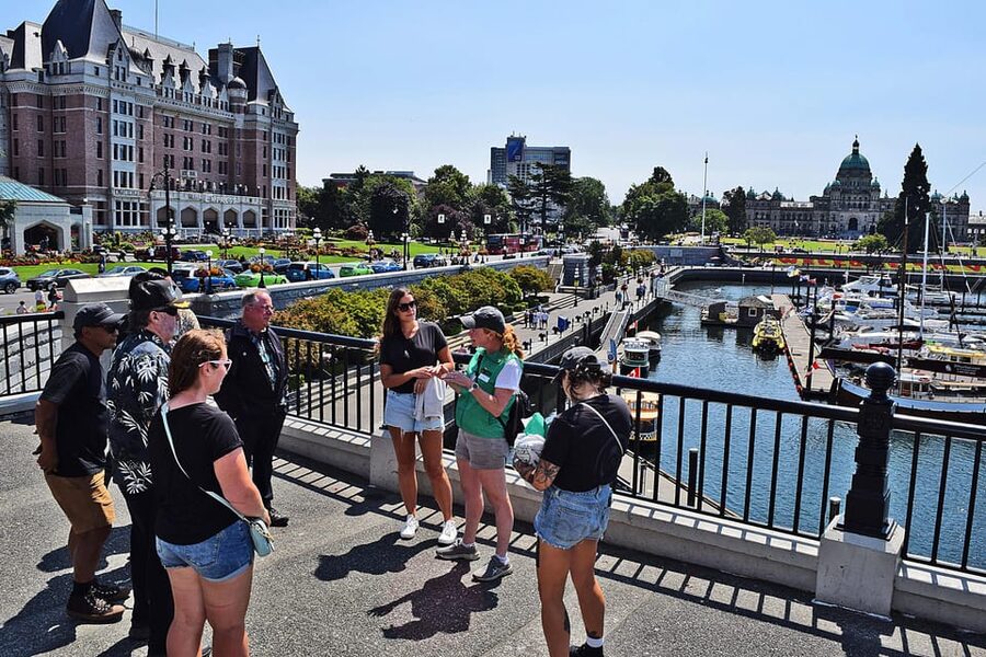 Pickle Pub Crawl: Ferry Rides and Appetizers - Songhees Park: a quieter change of setting