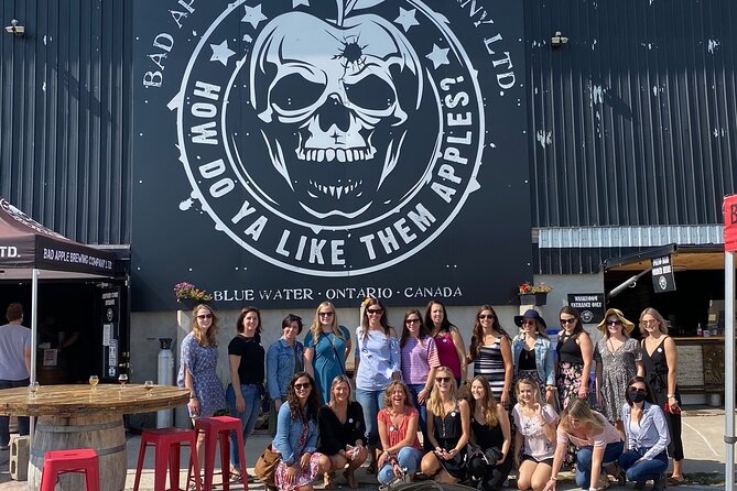 Private:Brewery, Winery, and Cider & Spirit Tastings Tour in SW Ontario - Bad Apple Brewing Company: beer, not a cidery