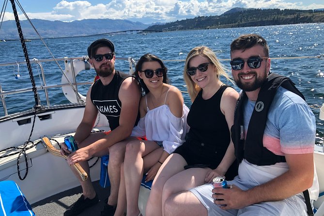 Private Kelowna Sailing Cruise on Okanagan Lake - The value of two hours and $123.85 per person