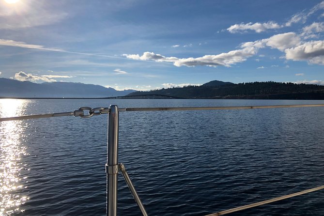 Private Kelowna Sailing Cruise on Okanagan Lake - Setting out from Kelowna Yacht Club