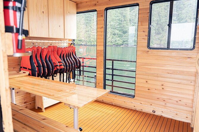 Private Sauna Boat Experience in Vancouver - From Port Moody to Indian Arm