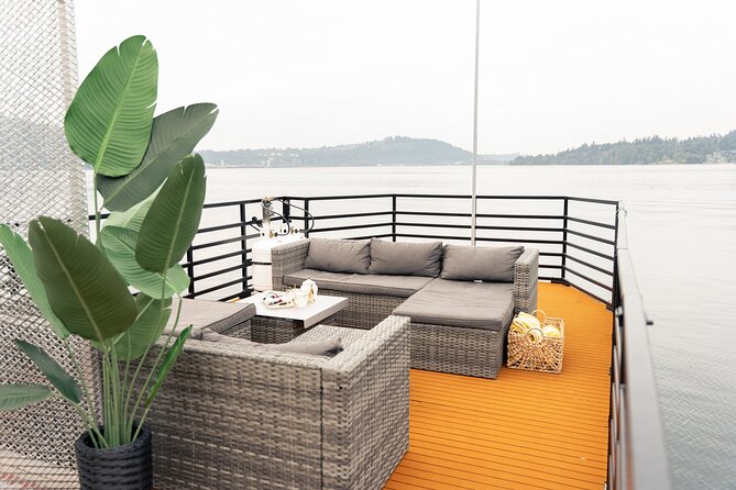 Private Sauna Boat Experience in Vancouver - Two decks and room to make it your own