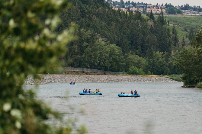 Private Self-guided River Rafting Tour in Calgary - A gentle Bow River outing with your own group