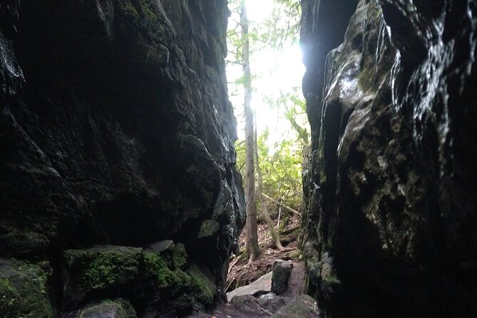 Private Singhampton Caves Hiking Tour, Collingwood/Blue Mountain - Choosing between caves, crevices, and views