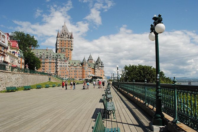 Quebec City and Montmorency Falls Day Trip from Montreal - Petit Champlain: charming, hilly, and crowded