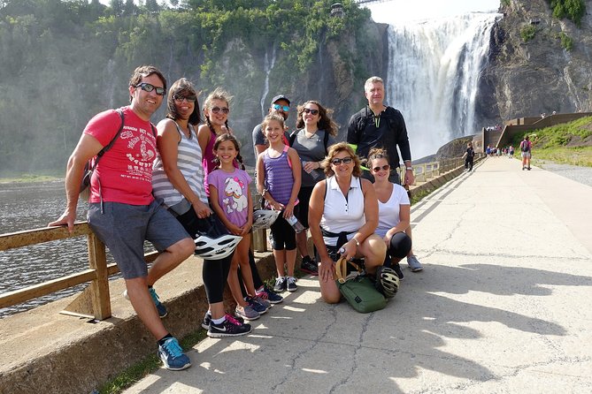 Quebec City : Bike Excursion to Montmorency Falls - The guides shape the day