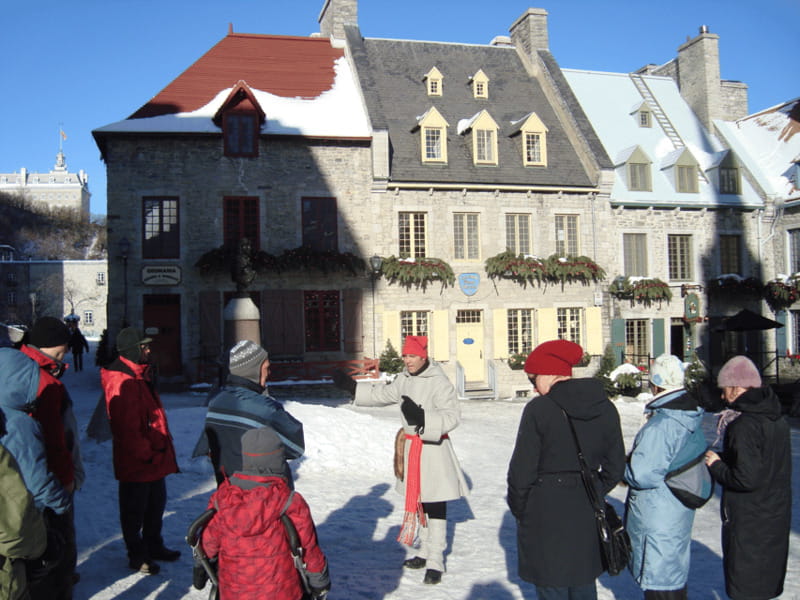 Quebec City: Christmas Magic Walking Tour in Old Quebec - Place Royale and the oldest parts of Old Quebec