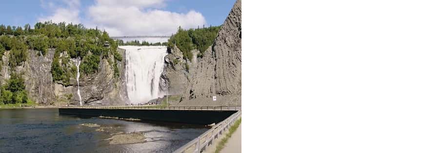 Quebec city guided tour 4H with Driver/Guide - Montmorency Falls: a quick stop with an extra fee
