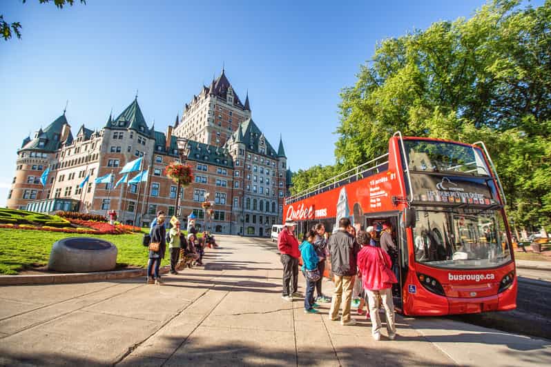 Quebec City: Hop-on Hop-off Open-Top Double Decker Bus Tour - Key points to know before you board