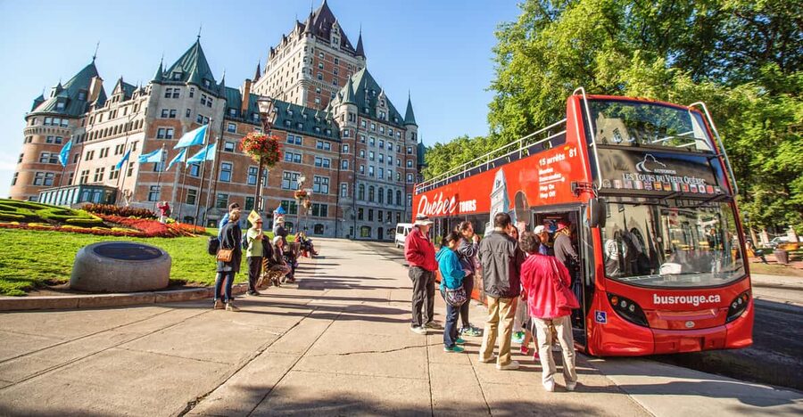 Quebec City: Hop-on Hop-off Open-Top Double Decker Bus Tour - Parliament, the observatory, and the armoury
