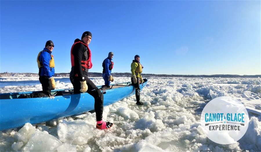 Quebec City: Ice Canoeing with Hot Chocolate & Sauna - Arriving at Anse-au-Foulon
