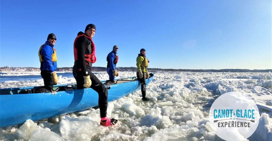 Quebec City: Ice Canoeing with Hot Chocolate & Sauna - Rowing Across the Saint Lawrence