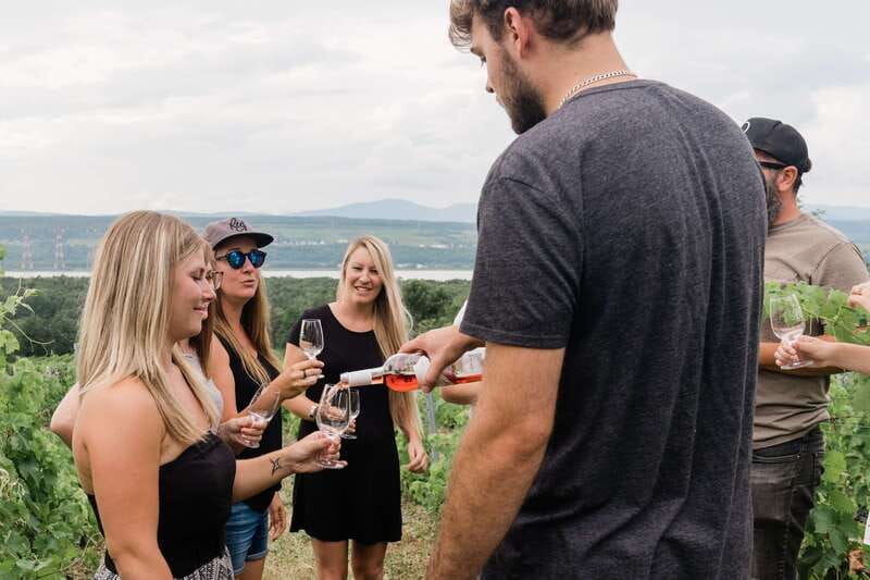 Quebec City: Island of Orleans Wine Tour - First stop: Domaine Sainte-Famille