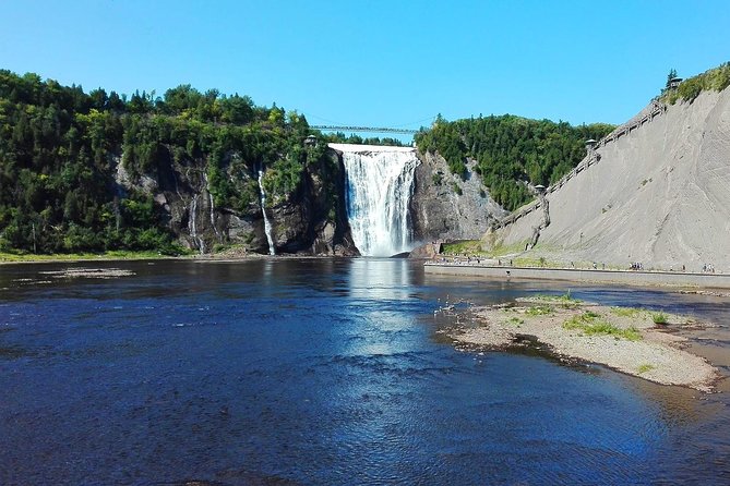 Quebec city & Montmorency Falls 1 Day Tour from Montreal - Montmorency Falls in about 50 minutes