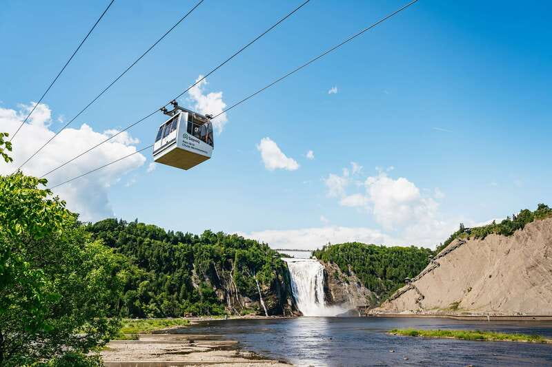 Quebec City: Montmorency Falls & Ile d'Orleans Half-Day Tour - Leaving Old Quebec by bus