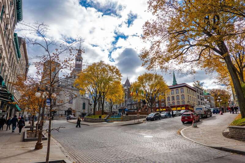 Quebec City: Old Town and Montmorency Falls Bus Tour - Old Quebec from the Upper Town
