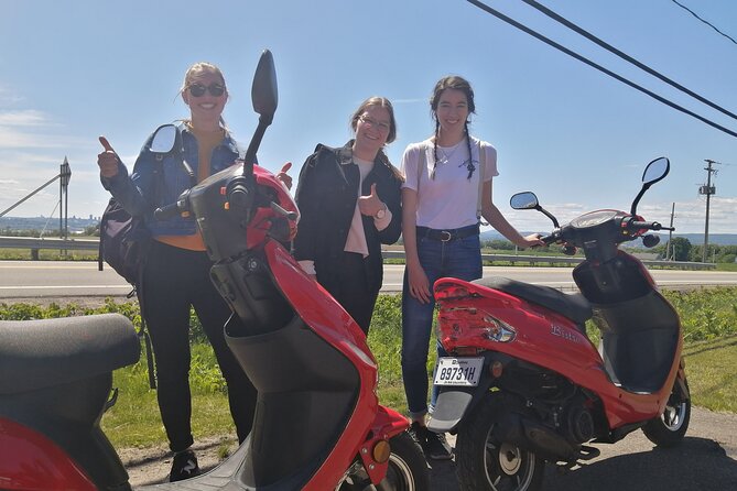 Quebec City - Scooter Rental on Ile d'Orléans - Cost and what you receive for $104.33